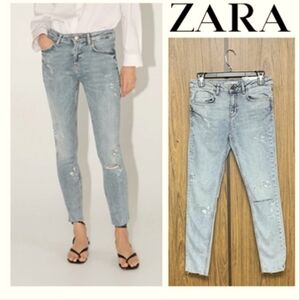 Rare Color for Zara Mid Rise Skinny Jeans